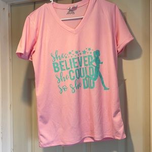 She believed she could so she did.